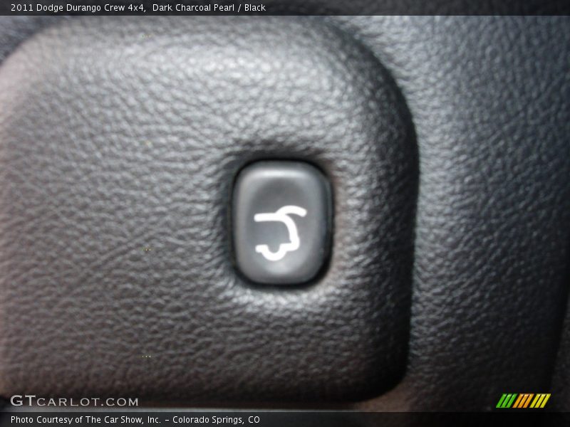 Dark Charcoal Pearl / Black 2011 Dodge Durango Crew 4x4