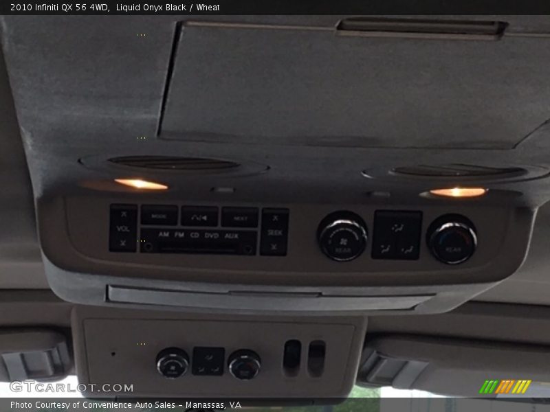 Liquid Onyx Black / Wheat 2010 Infiniti QX 56 4WD