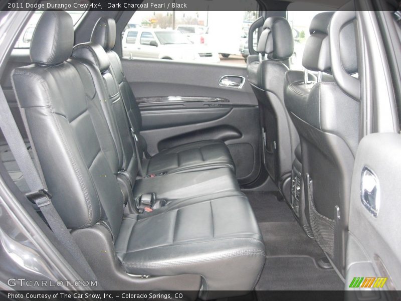 Dark Charcoal Pearl / Black 2011 Dodge Durango Crew 4x4