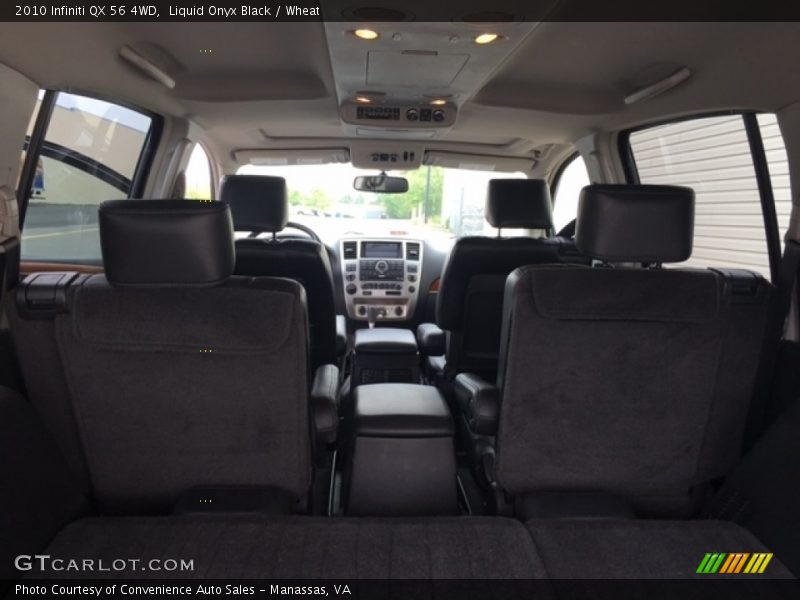 Liquid Onyx Black / Wheat 2010 Infiniti QX 56 4WD