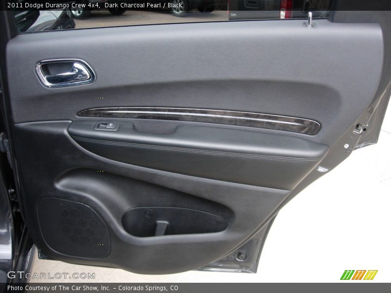 Dark Charcoal Pearl / Black 2011 Dodge Durango Crew 4x4