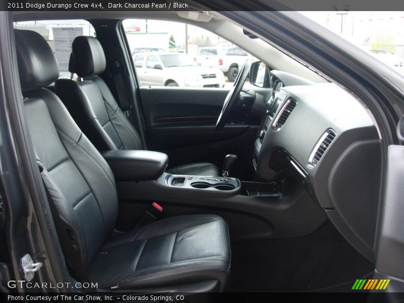 Dark Charcoal Pearl / Black 2011 Dodge Durango Crew 4x4