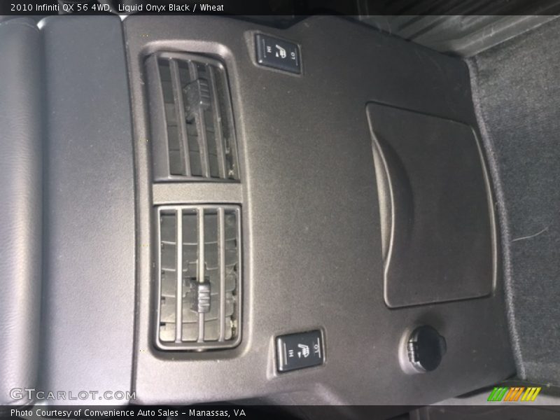 Liquid Onyx Black / Wheat 2010 Infiniti QX 56 4WD