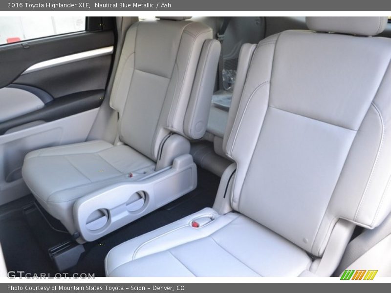 Nautical Blue Metallic / Ash 2016 Toyota Highlander XLE