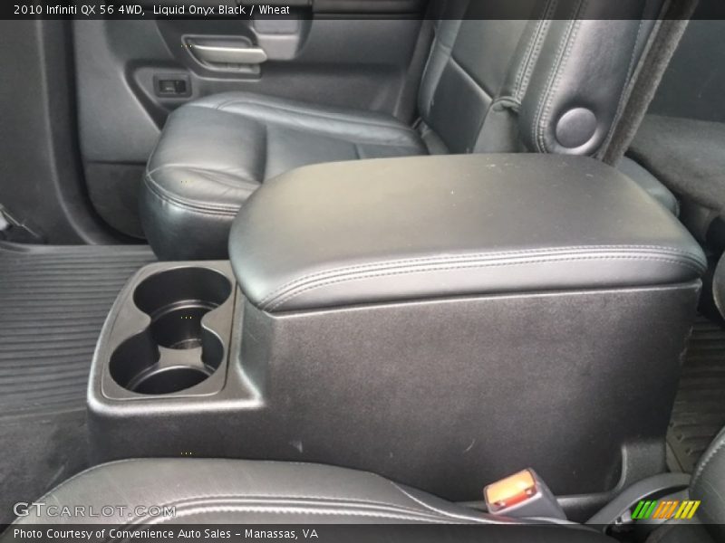 Liquid Onyx Black / Wheat 2010 Infiniti QX 56 4WD