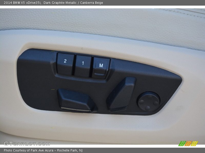 Dark Graphite Metallic / Canberra Beige 2014 BMW X5 xDrive35i