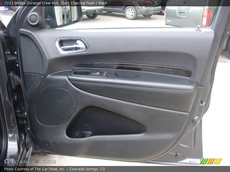 Dark Charcoal Pearl / Black 2011 Dodge Durango Crew 4x4