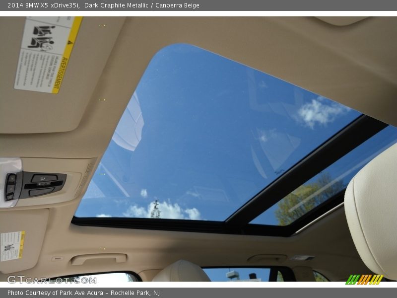 Dark Graphite Metallic / Canberra Beige 2014 BMW X5 xDrive35i