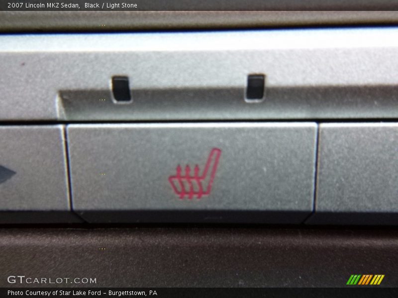 Black / Light Stone 2007 Lincoln MKZ Sedan