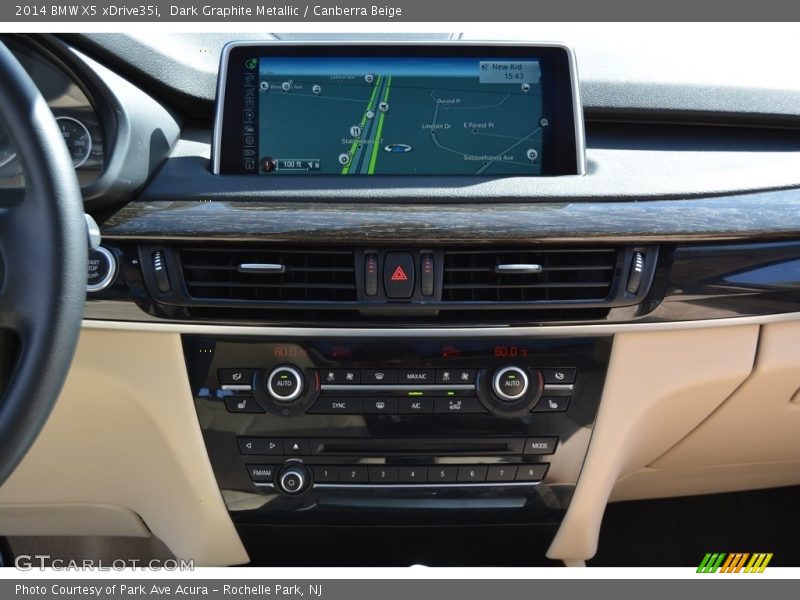 Dark Graphite Metallic / Canberra Beige 2014 BMW X5 xDrive35i
