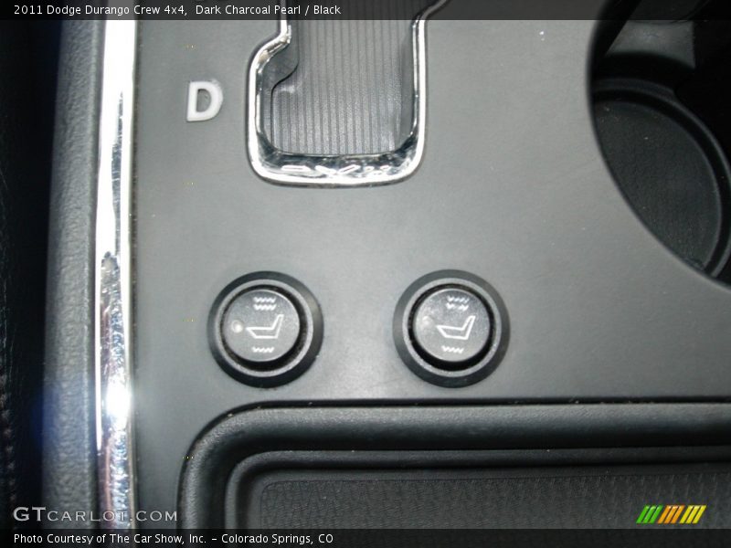 Dark Charcoal Pearl / Black 2011 Dodge Durango Crew 4x4