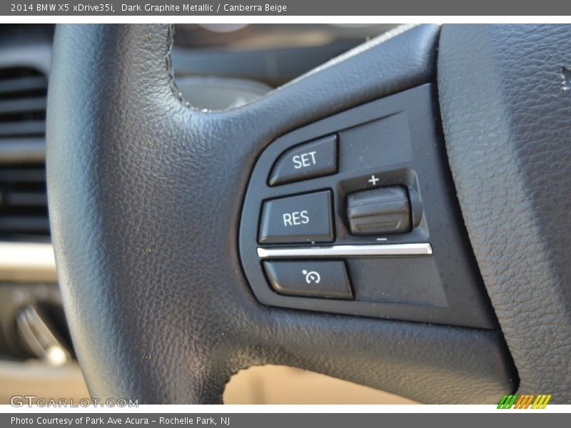 Dark Graphite Metallic / Canberra Beige 2014 BMW X5 xDrive35i