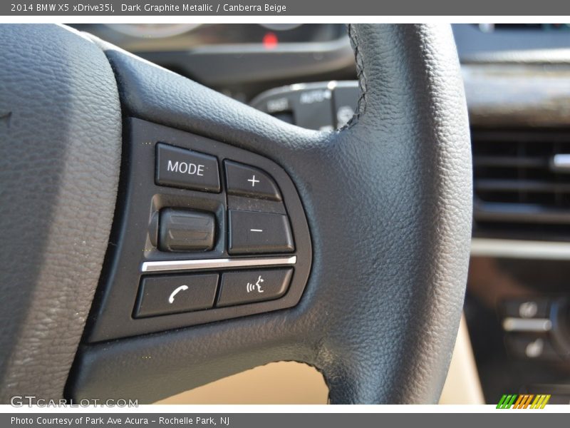 Dark Graphite Metallic / Canberra Beige 2014 BMW X5 xDrive35i