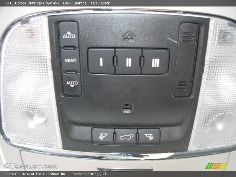 Dark Charcoal Pearl / Black 2011 Dodge Durango Crew 4x4