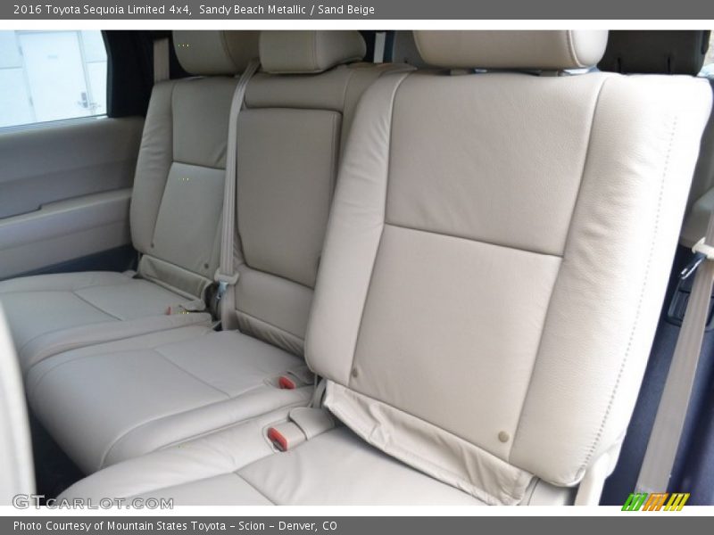 Sandy Beach Metallic / Sand Beige 2016 Toyota Sequoia Limited 4x4