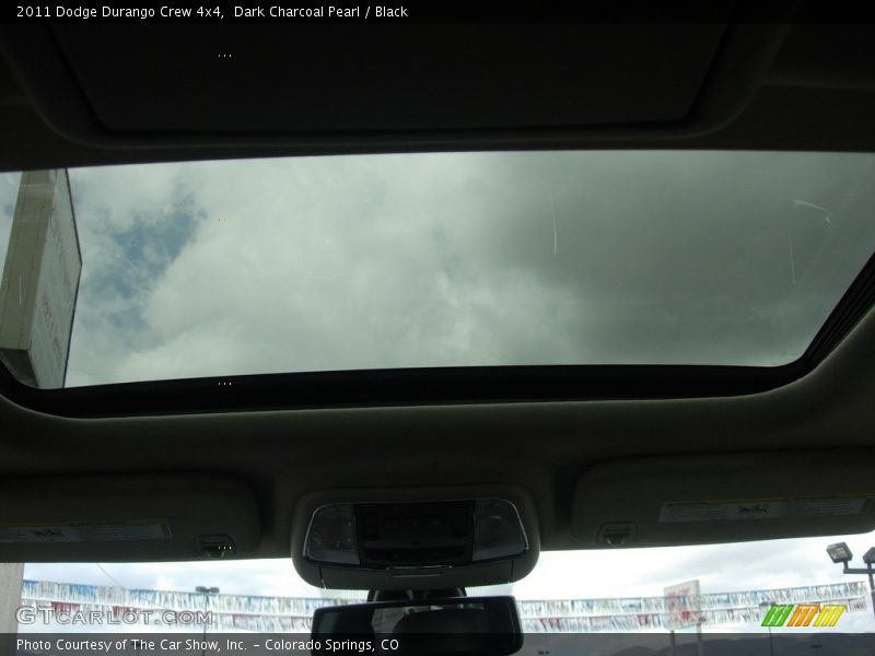 Dark Charcoal Pearl / Black 2011 Dodge Durango Crew 4x4