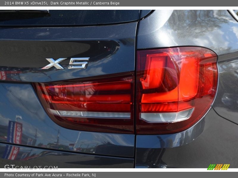 Dark Graphite Metallic / Canberra Beige 2014 BMW X5 xDrive35i