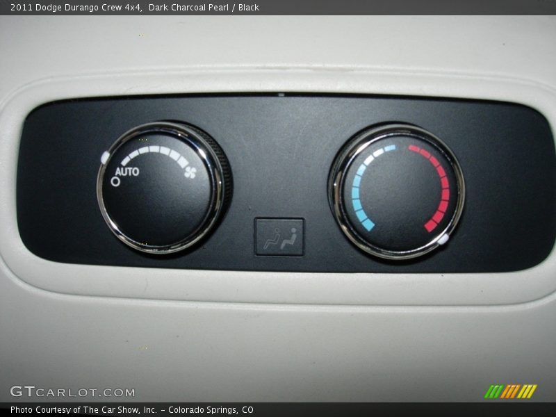 Dark Charcoal Pearl / Black 2011 Dodge Durango Crew 4x4