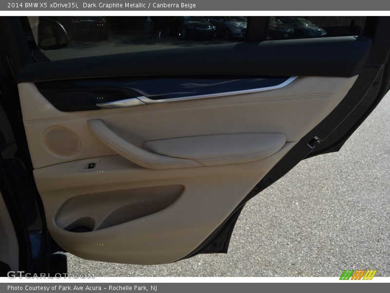 Dark Graphite Metallic / Canberra Beige 2014 BMW X5 xDrive35i