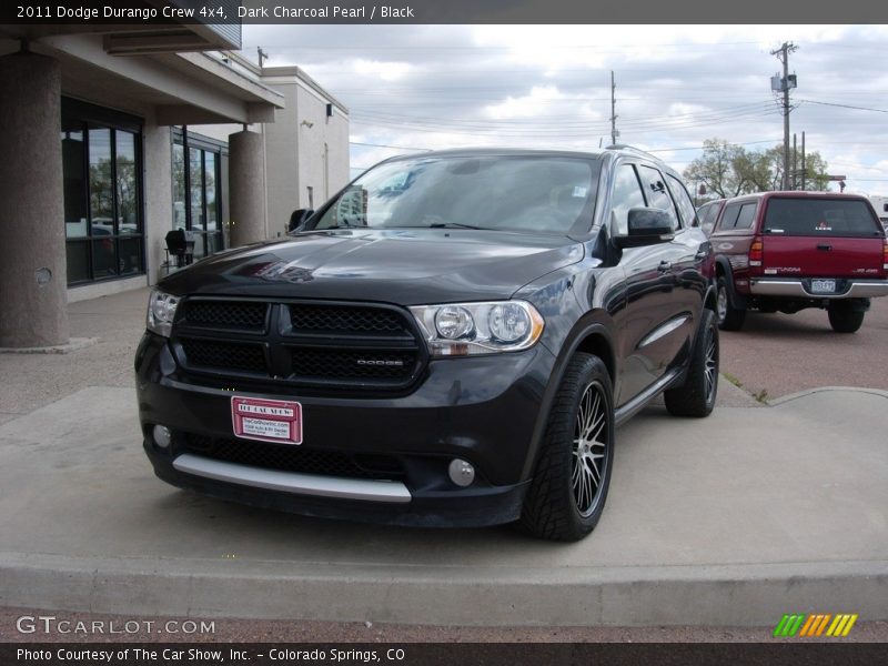 Dark Charcoal Pearl / Black 2011 Dodge Durango Crew 4x4