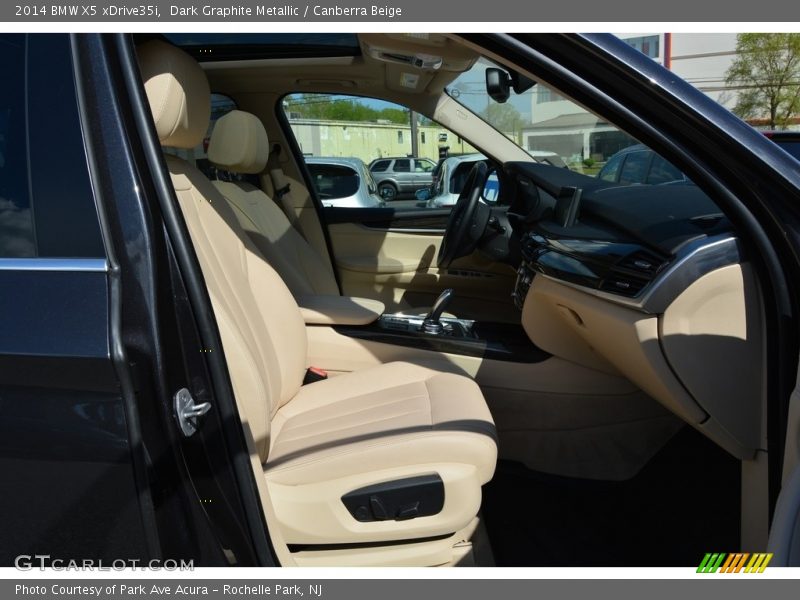 Dark Graphite Metallic / Canberra Beige 2014 BMW X5 xDrive35i