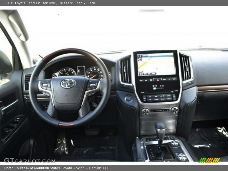 Blizzard Pearl / Black 2016 Toyota Land Cruiser 4WD