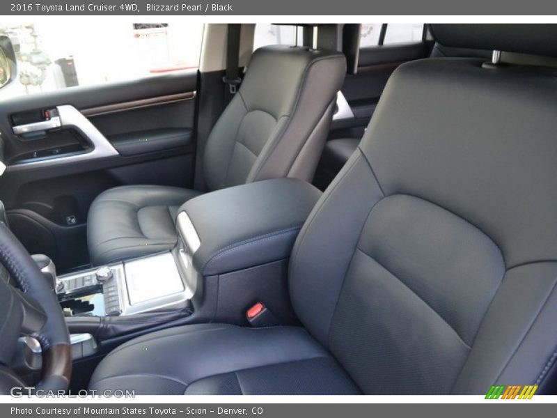 Blizzard Pearl / Black 2016 Toyota Land Cruiser 4WD