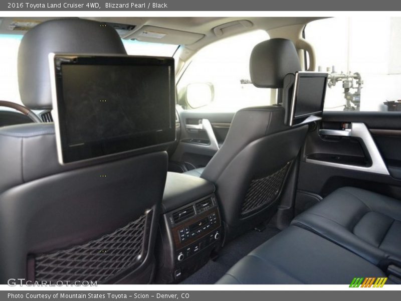 Blizzard Pearl / Black 2016 Toyota Land Cruiser 4WD