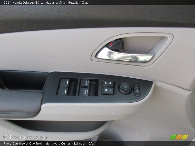 Alabaster Silver Metallic / Gray 2014 Honda Odyssey EX-L