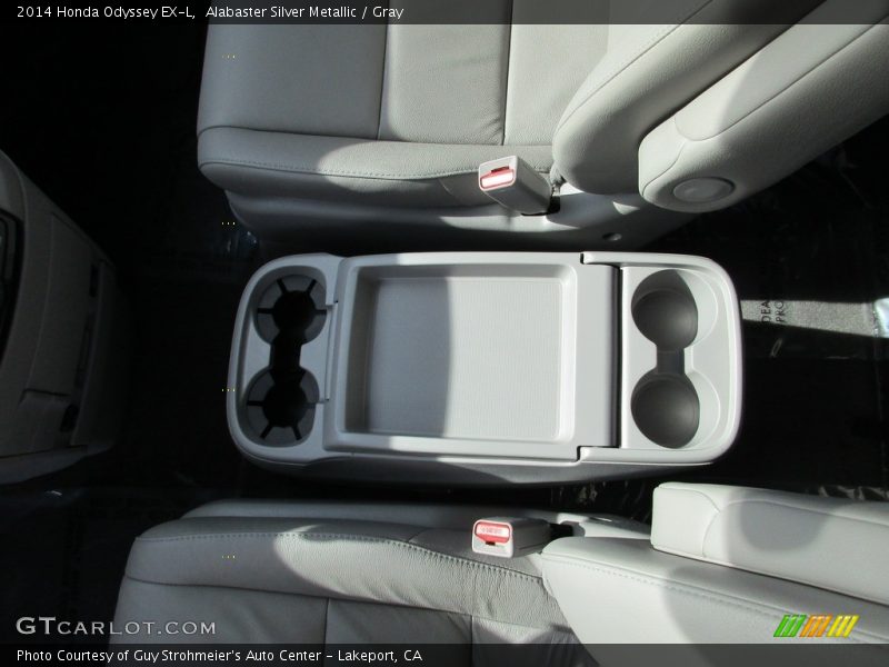 Alabaster Silver Metallic / Gray 2014 Honda Odyssey EX-L