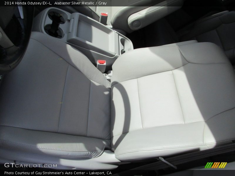 Alabaster Silver Metallic / Gray 2014 Honda Odyssey EX-L