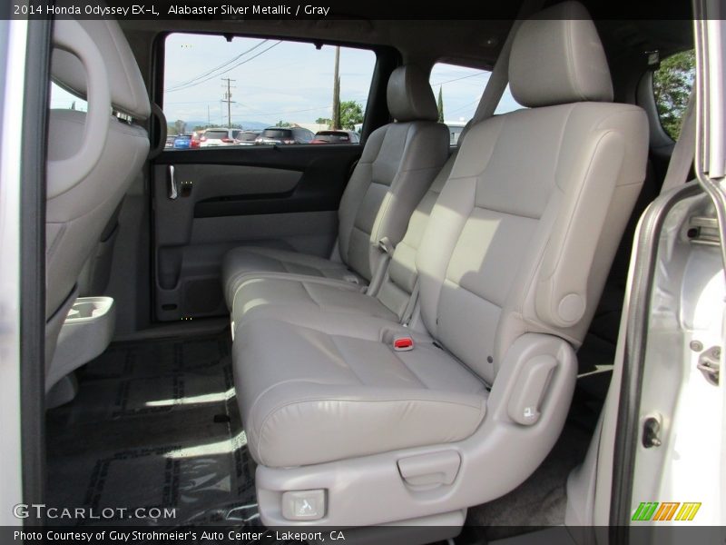 Alabaster Silver Metallic / Gray 2014 Honda Odyssey EX-L