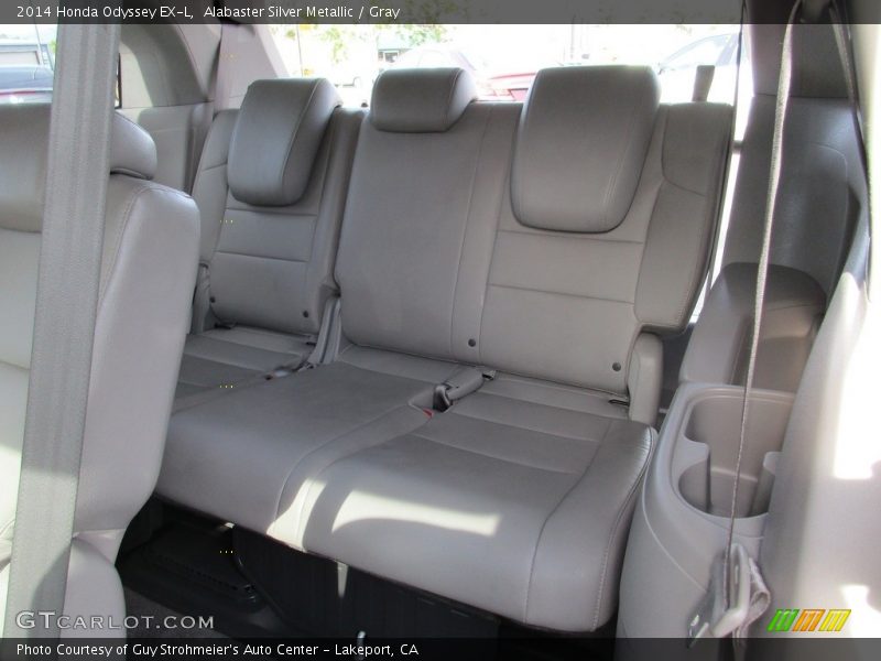 Alabaster Silver Metallic / Gray 2014 Honda Odyssey EX-L