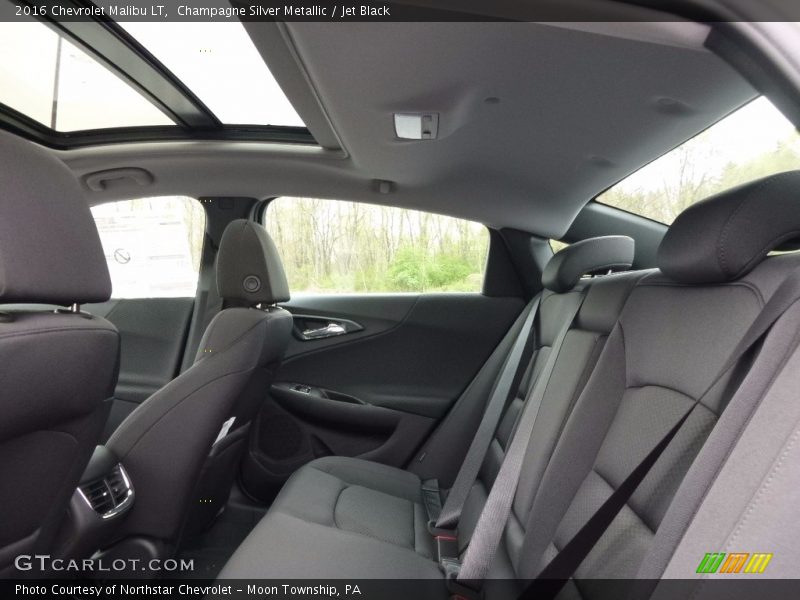Champagne Silver Metallic / Jet Black 2016 Chevrolet Malibu LT