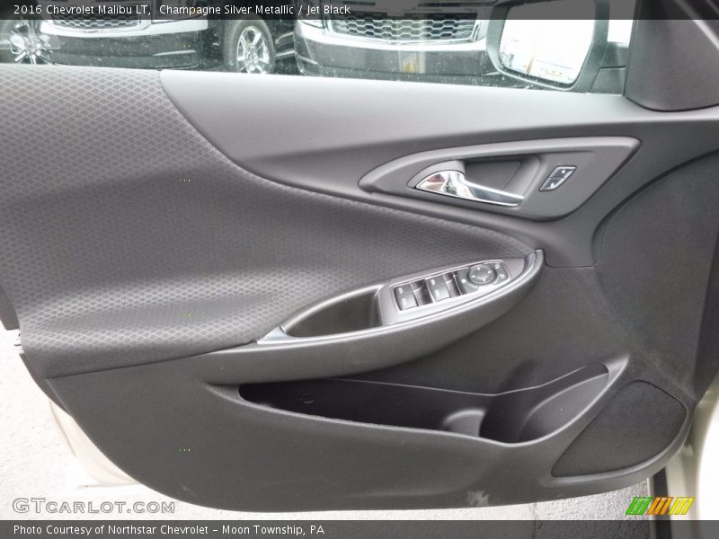 Champagne Silver Metallic / Jet Black 2016 Chevrolet Malibu LT