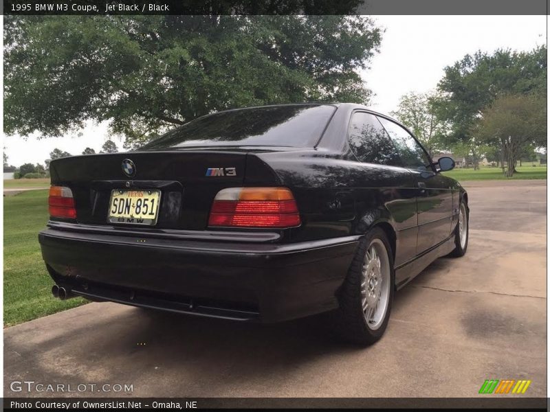 Jet Black / Black 1995 BMW M3 Coupe