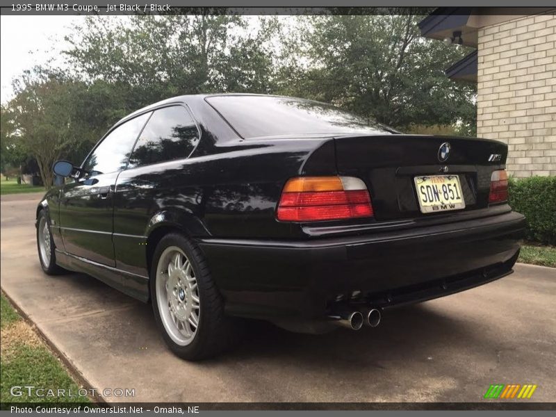 Jet Black / Black 1995 BMW M3 Coupe