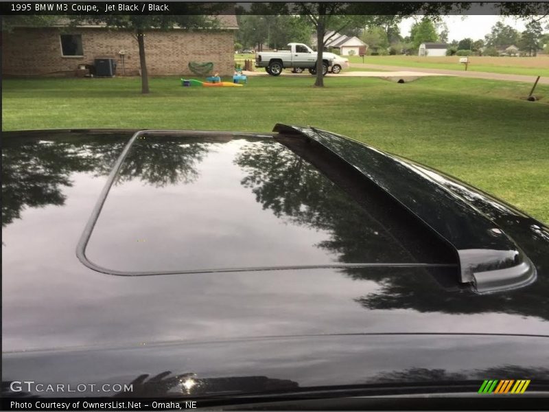 Jet Black / Black 1995 BMW M3 Coupe