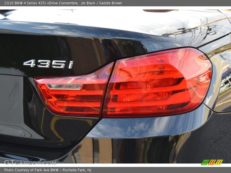 Jet Black / Saddle Brown 2016 BMW 4 Series 435i xDrive Convertible