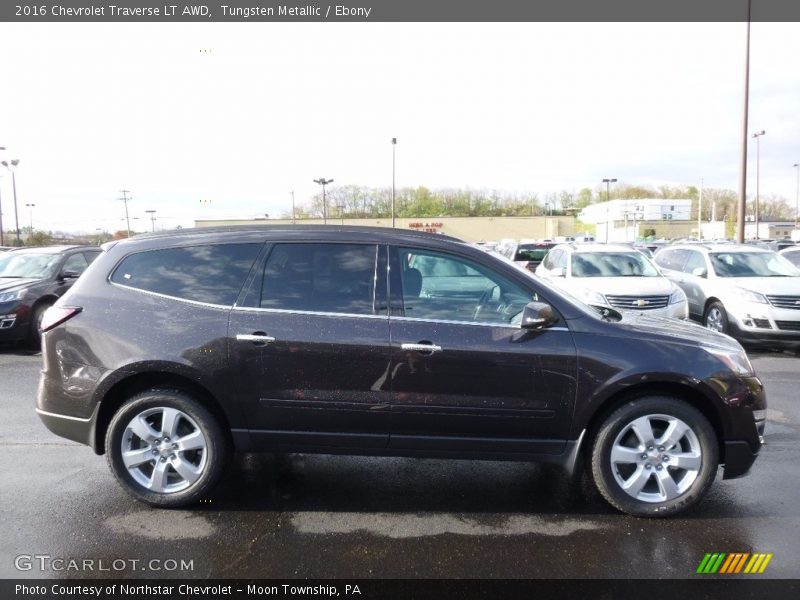 Tungsten Metallic / Ebony 2016 Chevrolet Traverse LT AWD