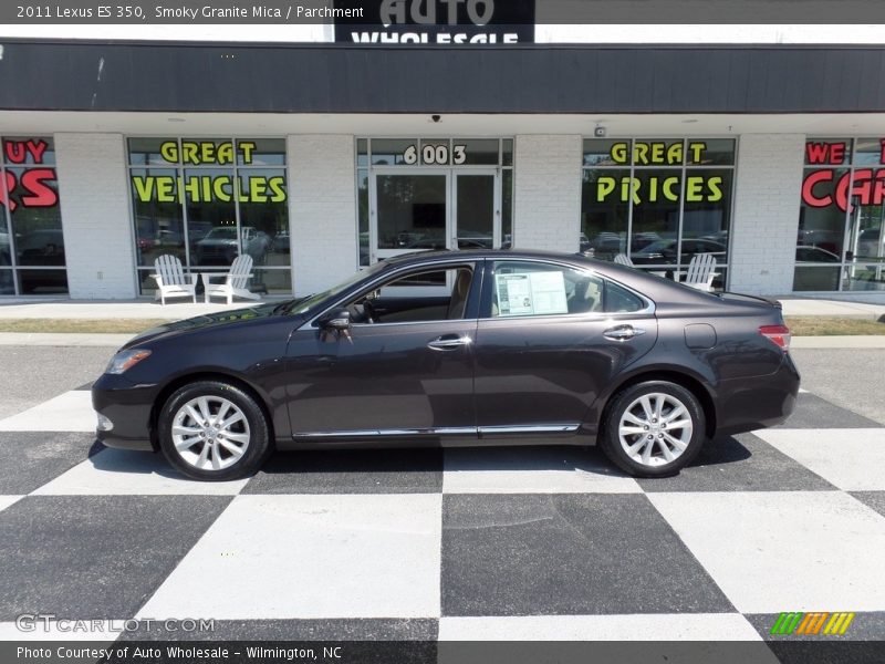 Smoky Granite Mica / Parchment 2011 Lexus ES 350