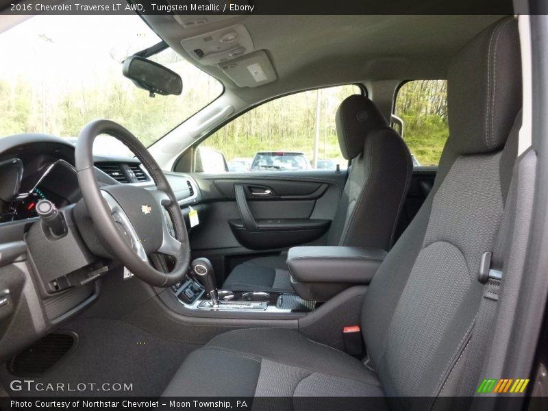 Tungsten Metallic / Ebony 2016 Chevrolet Traverse LT AWD