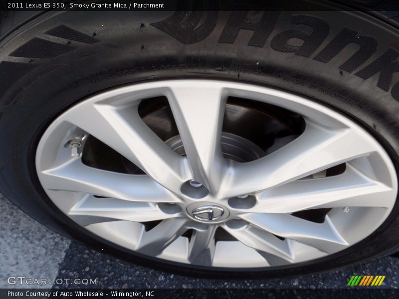 Smoky Granite Mica / Parchment 2011 Lexus ES 350