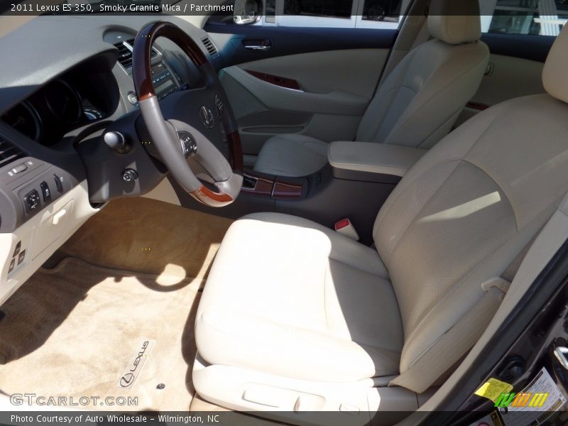 Smoky Granite Mica / Parchment 2011 Lexus ES 350
