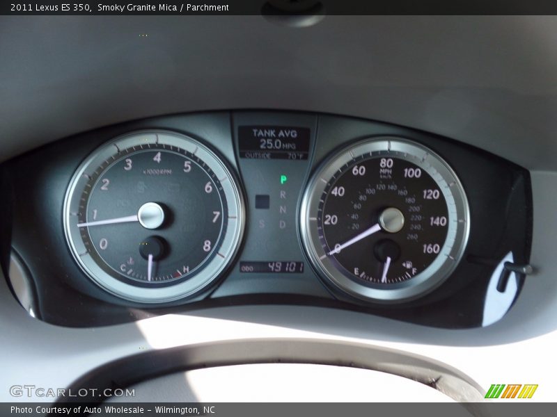 Smoky Granite Mica / Parchment 2011 Lexus ES 350