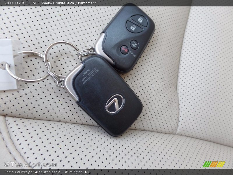 Smoky Granite Mica / Parchment 2011 Lexus ES 350