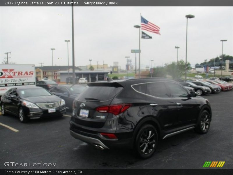 Twilight Black / Black 2017 Hyundai Santa Fe Sport 2.0T Ulitimate