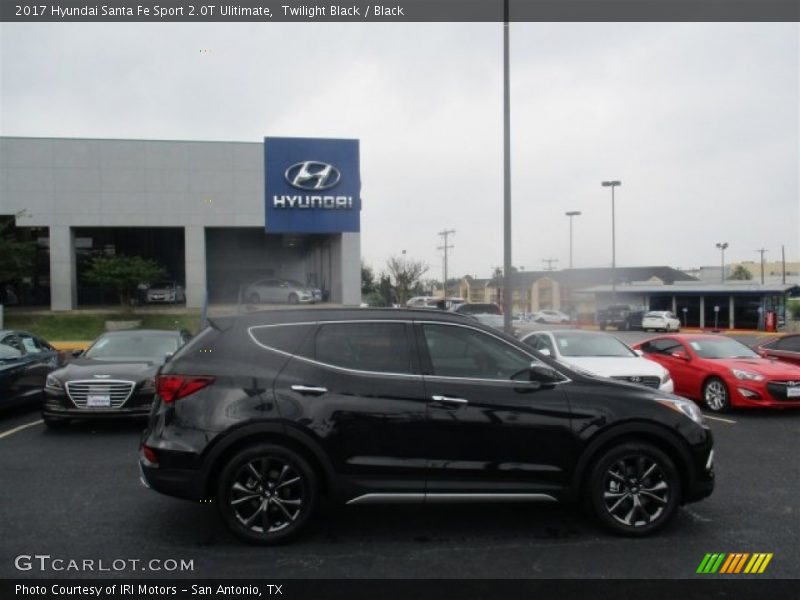 Twilight Black / Black 2017 Hyundai Santa Fe Sport 2.0T Ulitimate