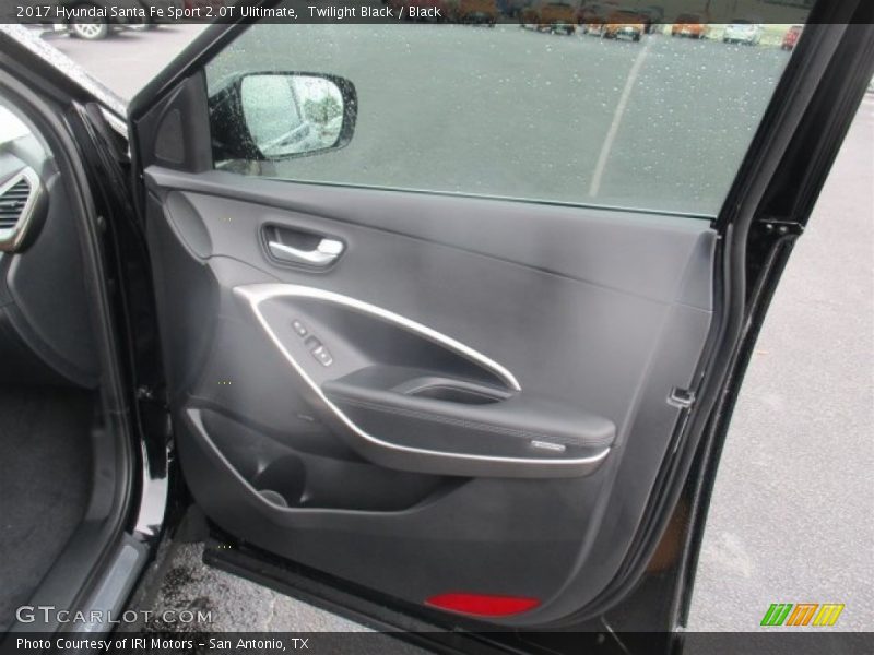 Twilight Black / Black 2017 Hyundai Santa Fe Sport 2.0T Ulitimate