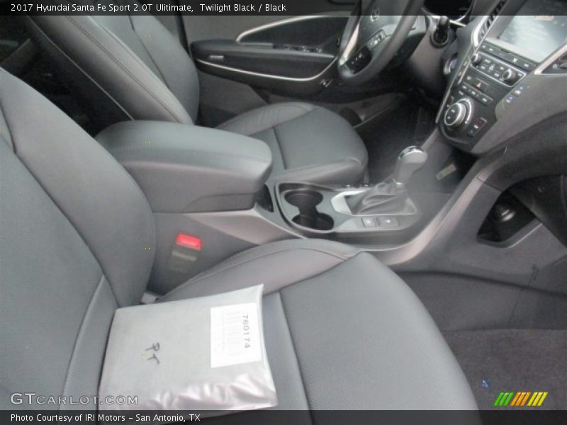 Twilight Black / Black 2017 Hyundai Santa Fe Sport 2.0T Ulitimate